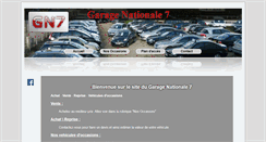 Desktop Screenshot of garage-n7.com